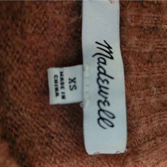 Madewell Payton color block wool alpaca blend sweater - Picture 5 of 6